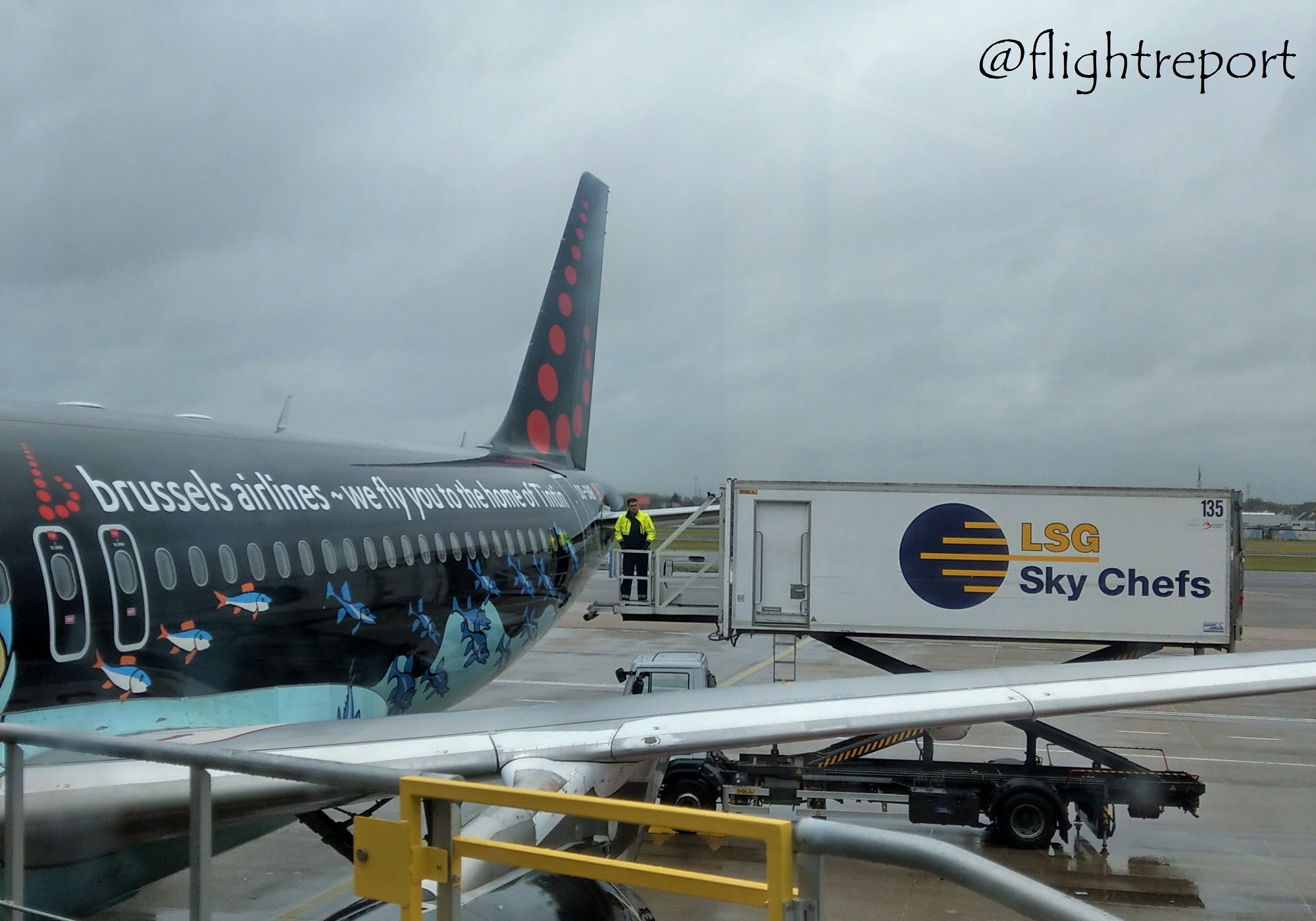 brussels airlines checked baggage